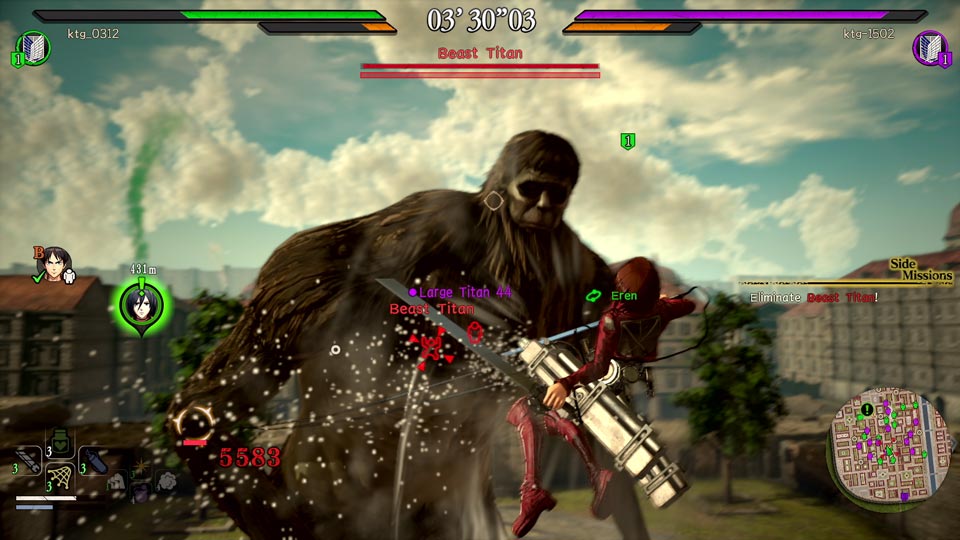 Attack on Titan 2 Game Multiplayer Trailer Showcases the Various Online  Modes