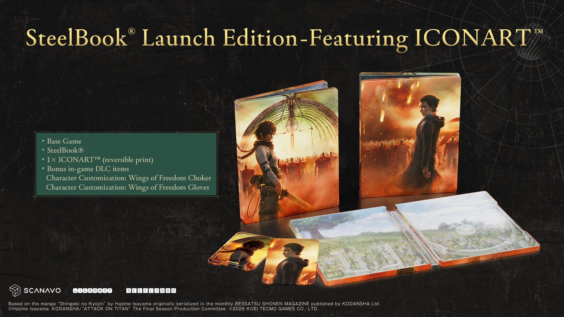 Steelbook® de l'édition de lancement - Inclus des illustrations