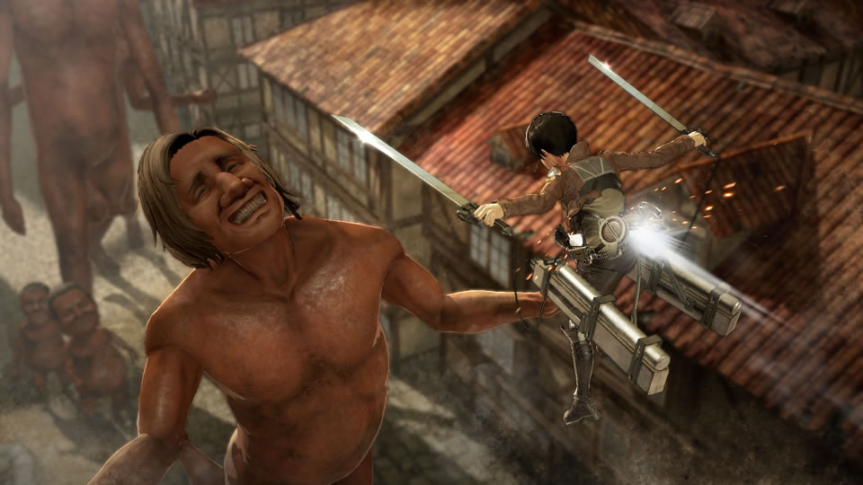 Attack on Titan Gameplay Video Shows 3D Maneuver Gear in Action - GameSpot