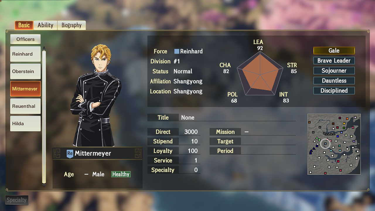 Legend of the Galactic Heroes Collab Scenario In the Midst of an Endless  Dream for Nintendo Switch - Nintendo Official Site