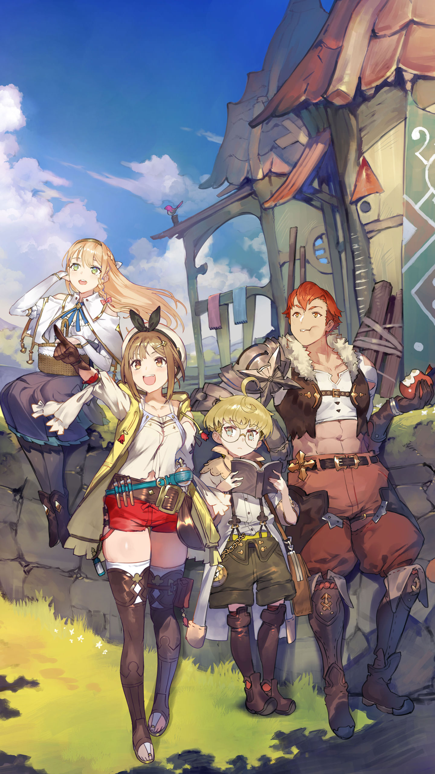 Wallpaper Atelier Ryza Ever Darkness The Secret Hideout